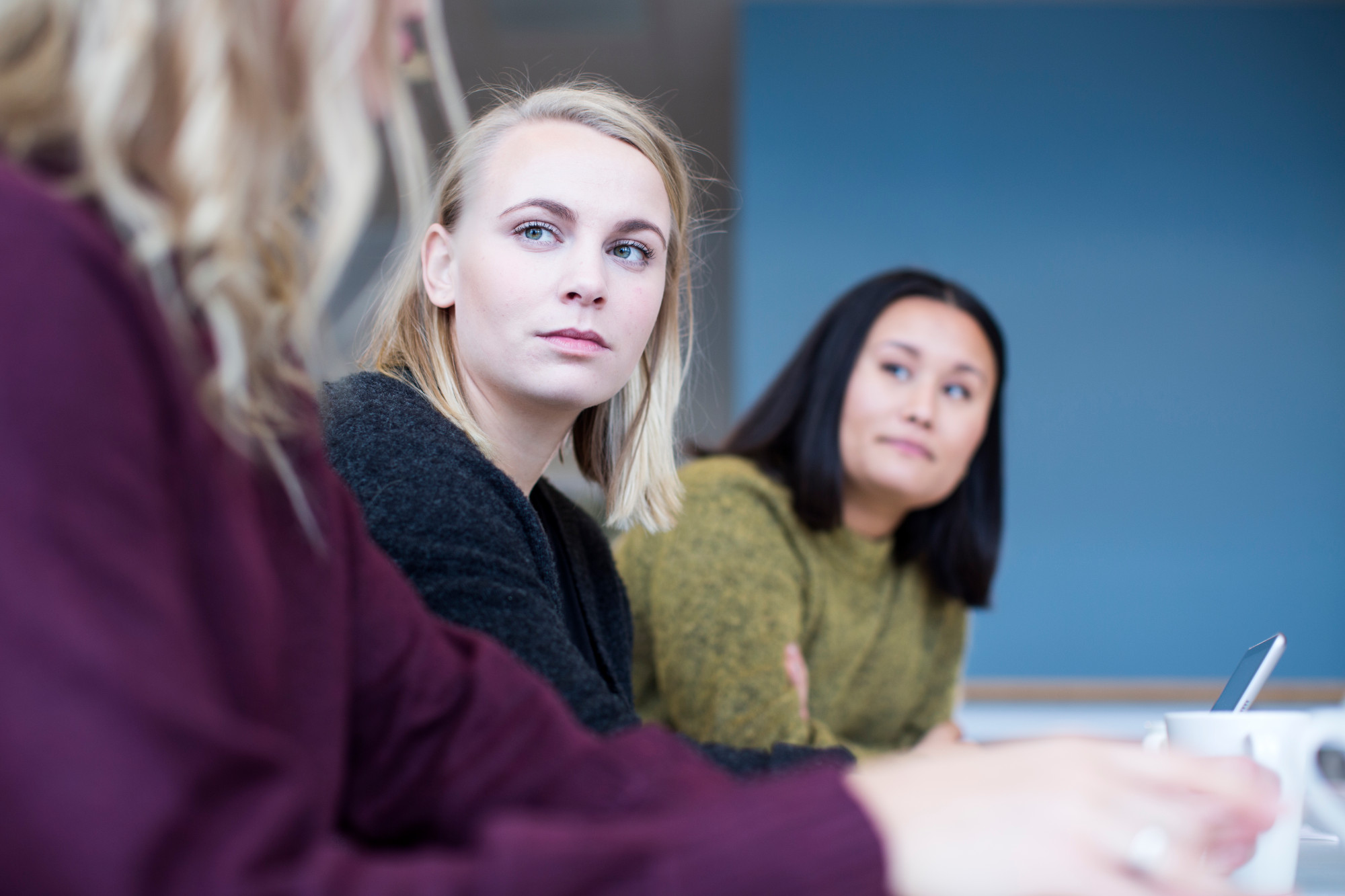 studenter i gruppearbeid