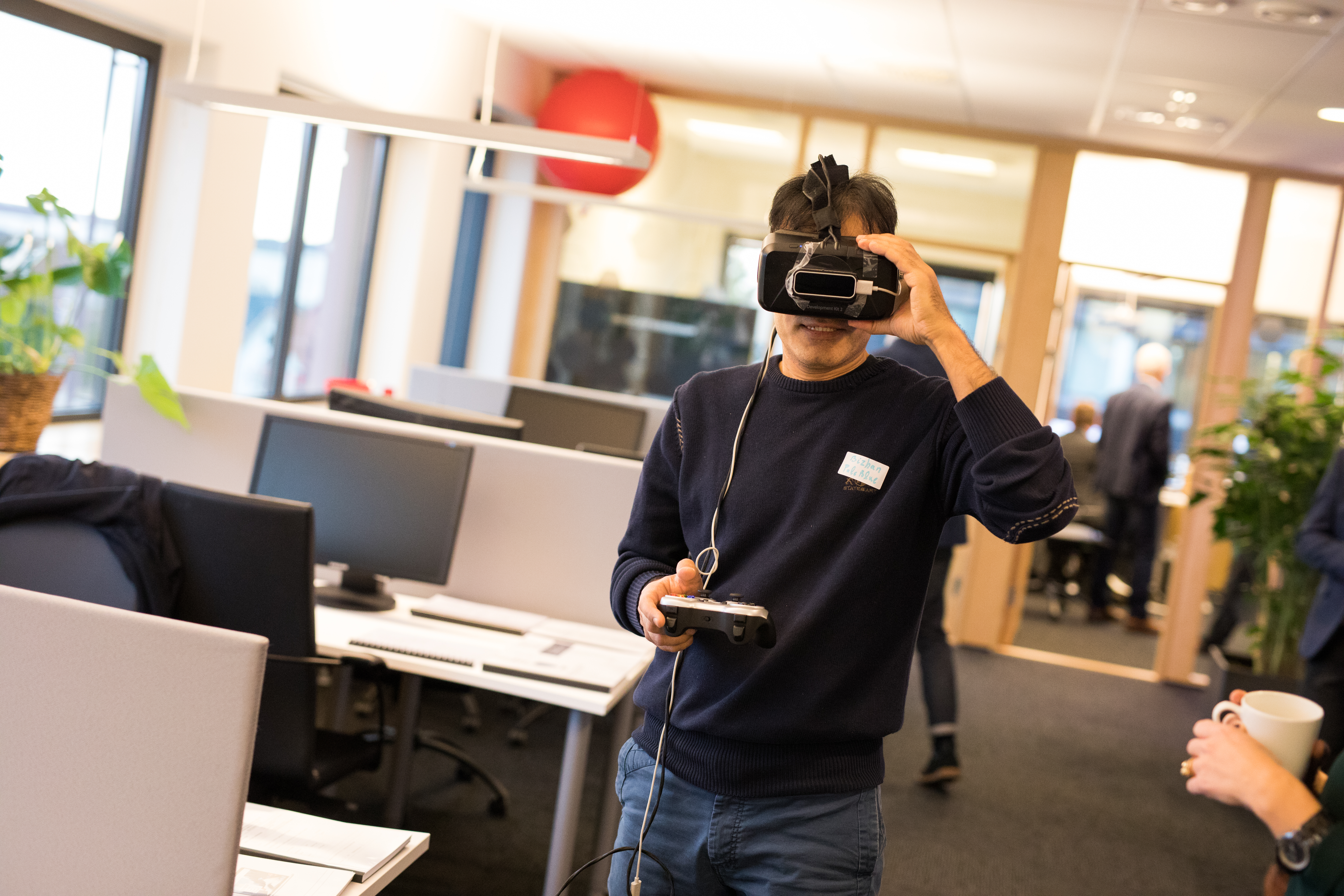 bilde fra kontoret til level up