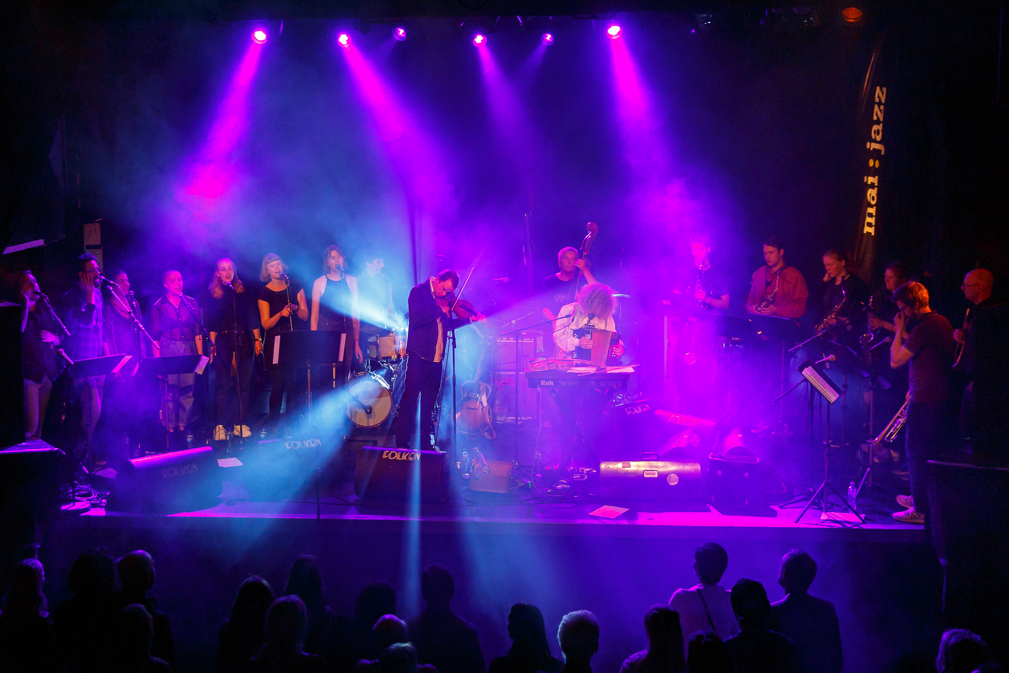 Bjergsted jazzensemble med Valkyrien Allstars, MaiJazz 2019