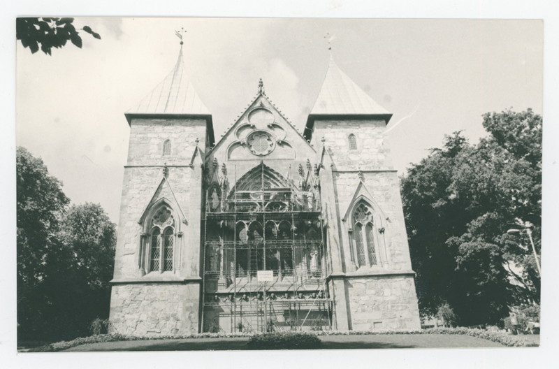 Gammelt bilde av Stavanger domkirke