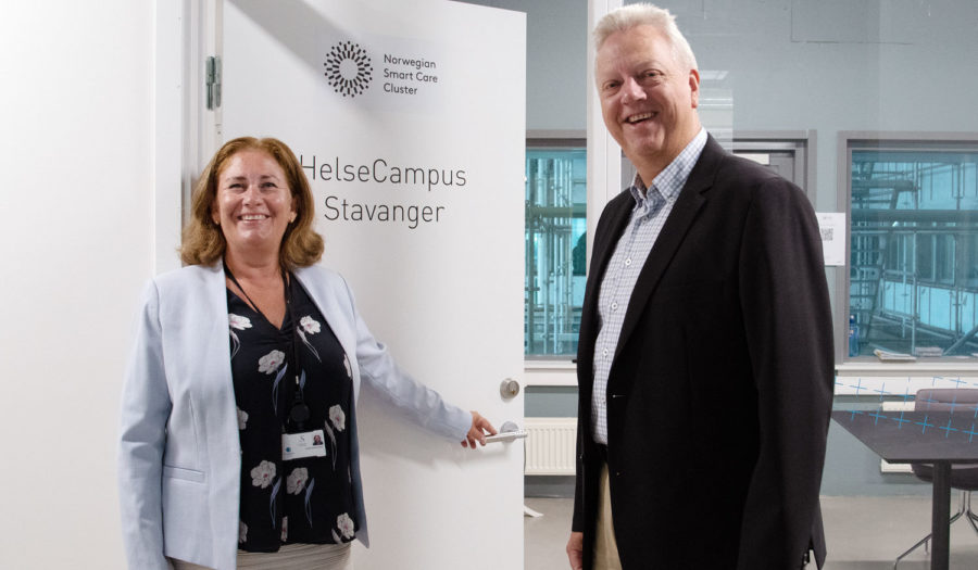 Ragne Farmen, Helsecampus, og Arild Kristensen, NSCC