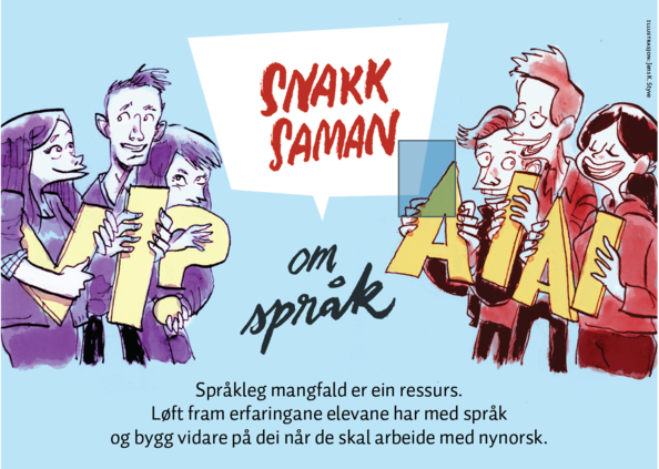 snakk saman om språk