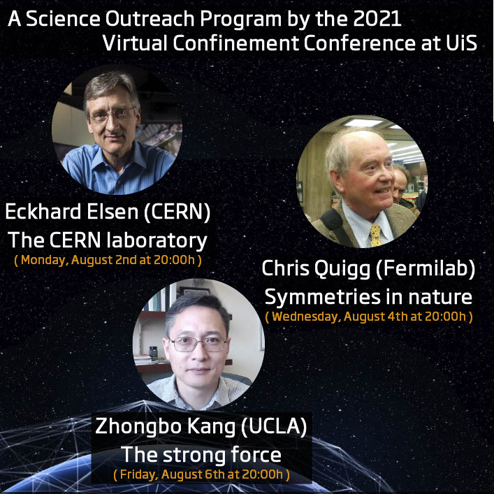 A Science Outreach Program by the 2021 Virtual Confinement Conference at UiS.