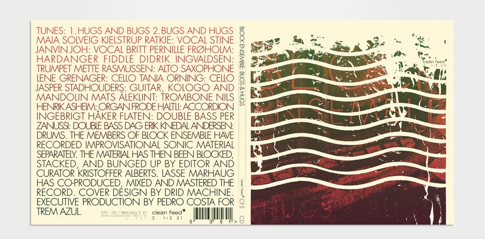 Albumcover til "Hugs and bugs" av Kristoffer Alberts.