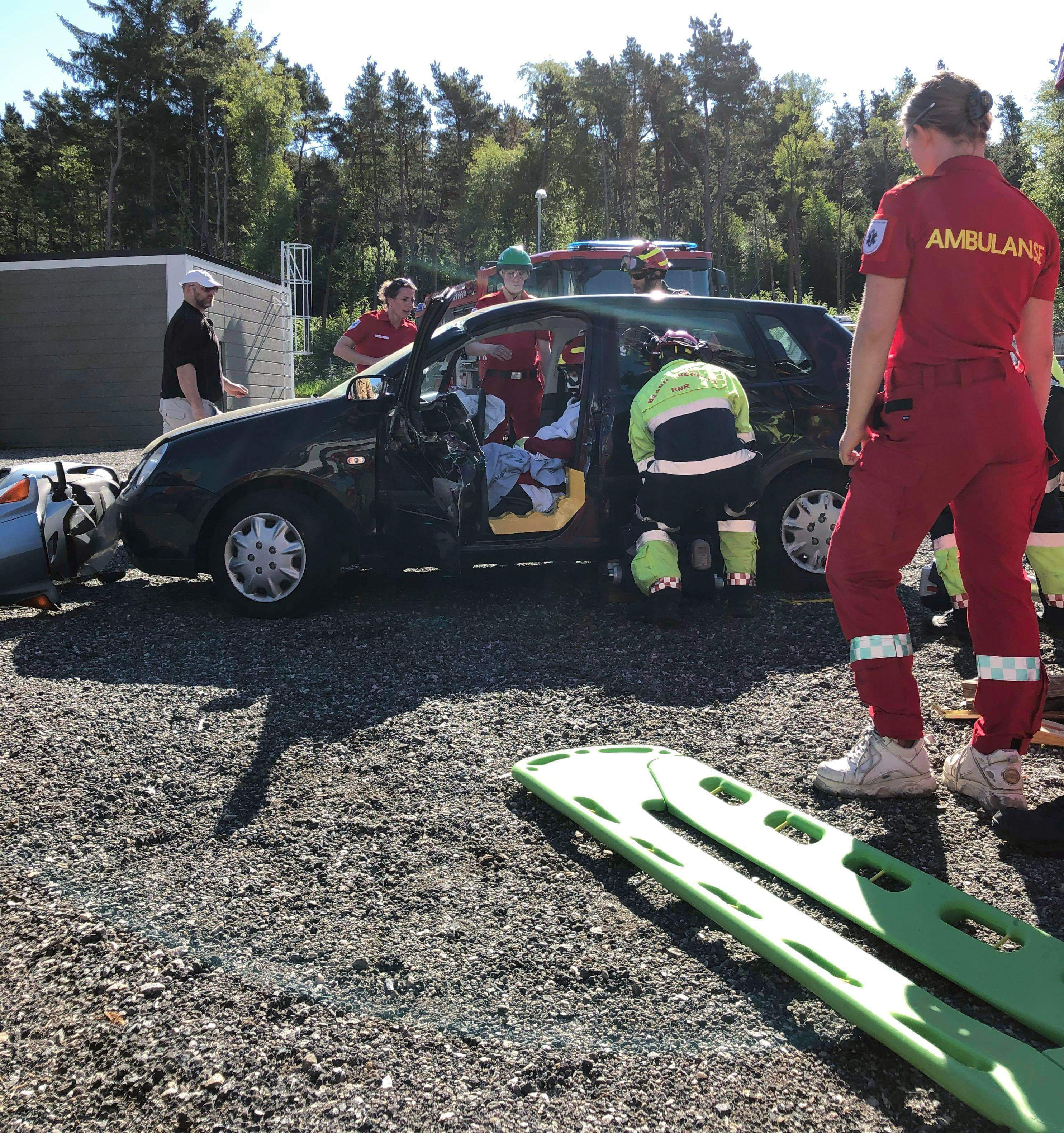 Illustrasjonsbilde av ferdighetstrening i forbindelse med utdanningen.