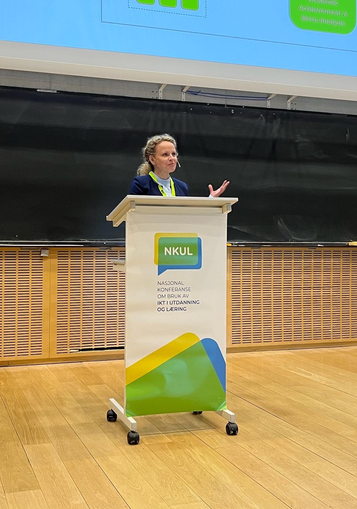 Sanna E. Forsström presenterer på NKUL