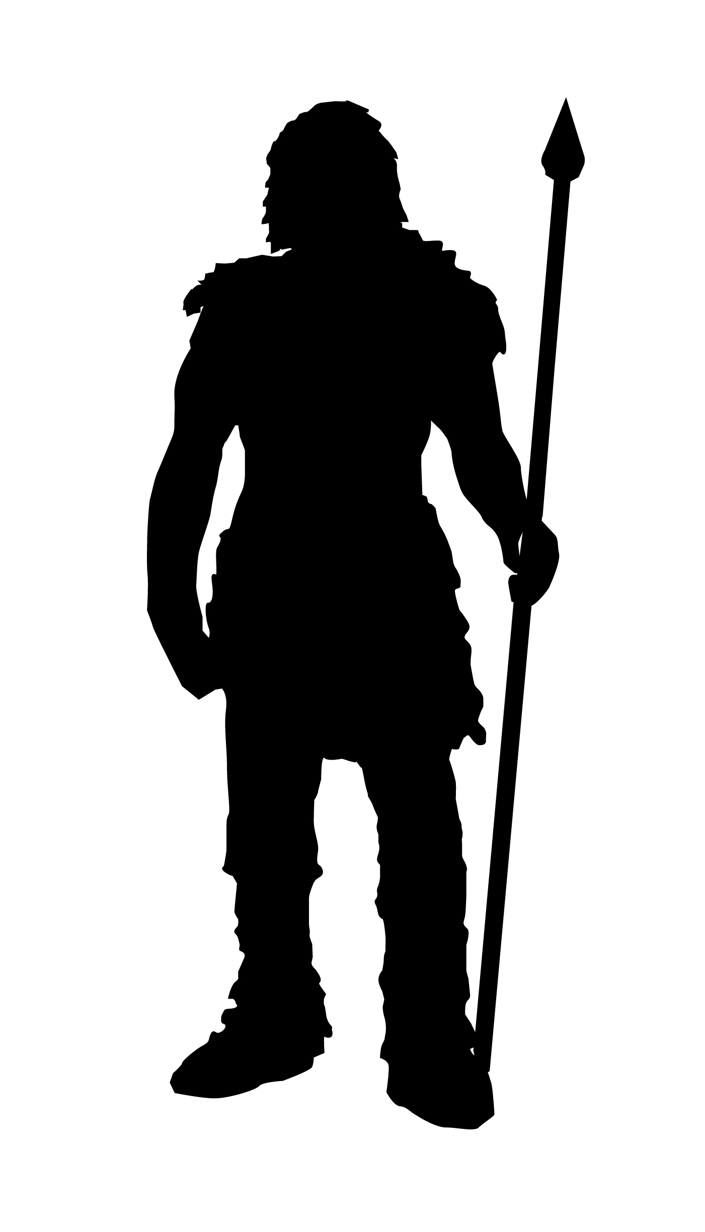 Fig. 3. Hvordan var steinaldermennesket – hvordan ser vi ham, henne eller hen, for oss? Illustrasjon: Astrid J. Nyland, AM.
