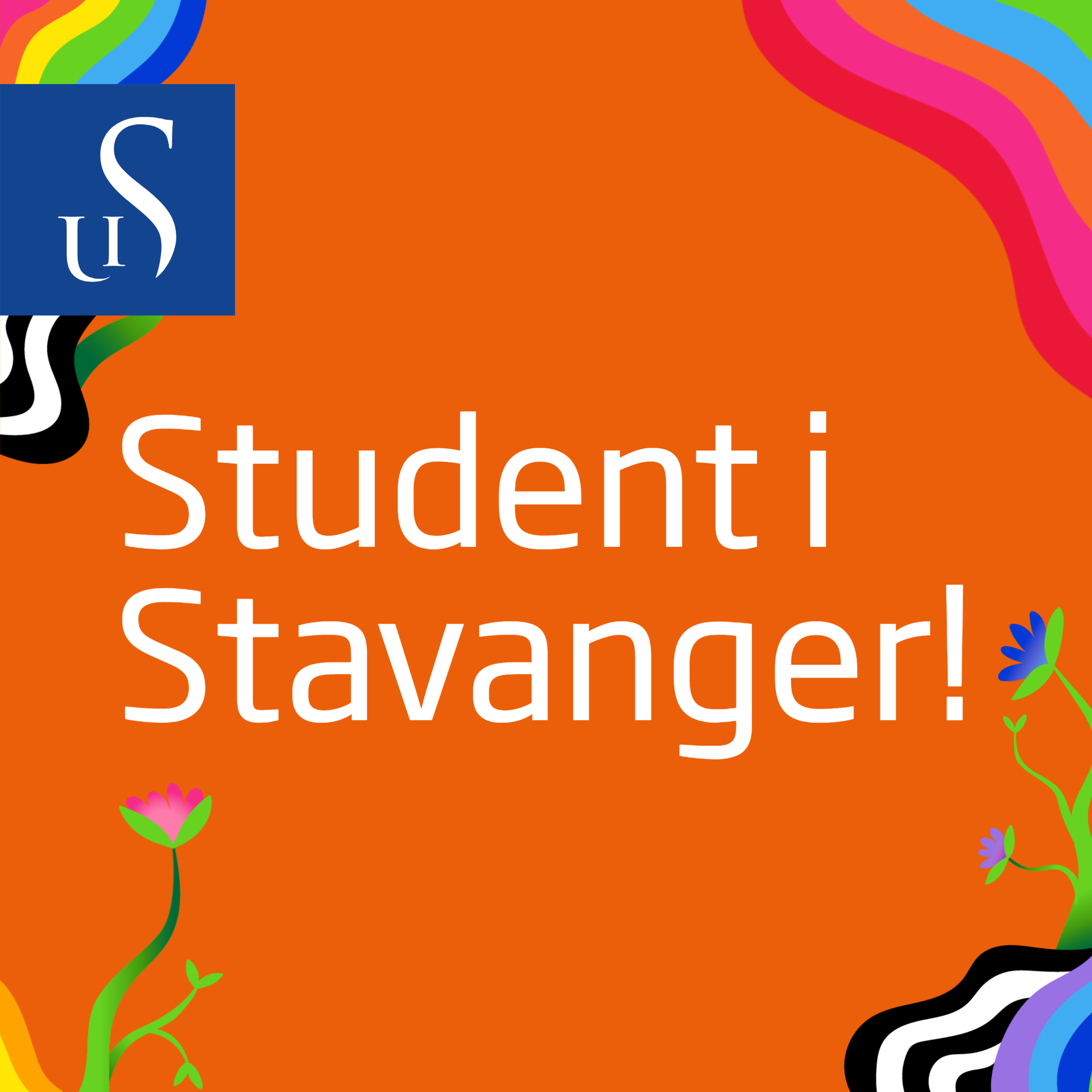 Logo for podkasten "Student i Stavanger"