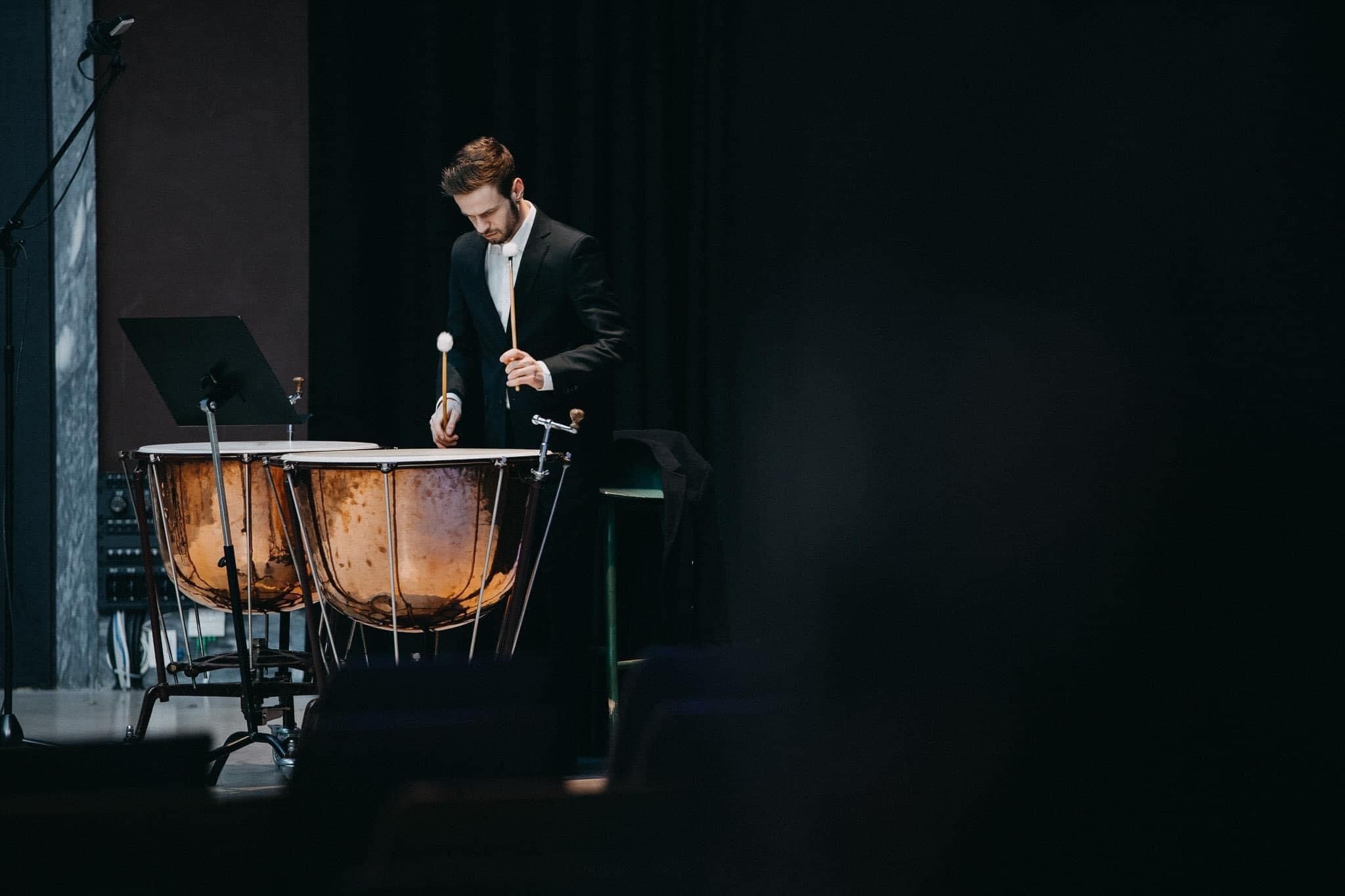 Mathias Mucha, alumni, klassisk slagverk, bachelor i utøvende musikk.