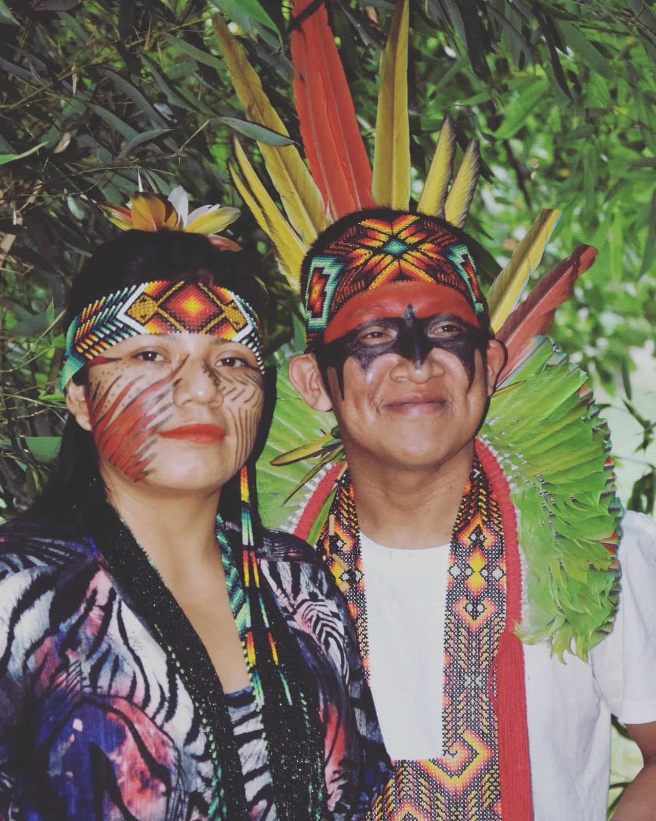Chief Pina Varinawa and his wife Memi Varinawa