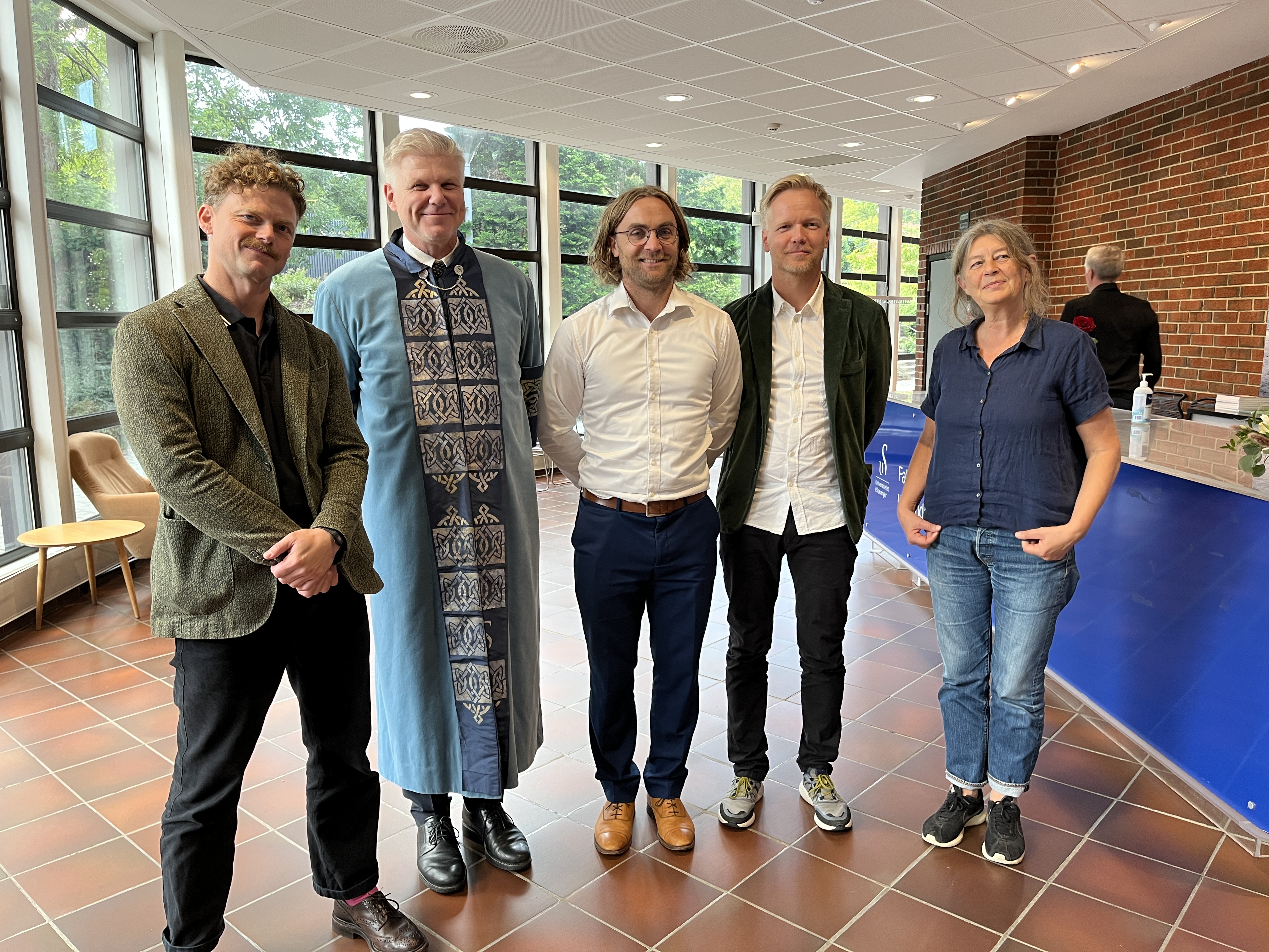 Brynjar Bandlien, Harald Eikaas, Kristoffer Alberts, Ivar Grydeland og Lotte Anker