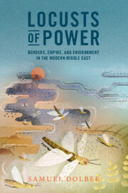 Bokomslag: "Locusts of Power" av Samuel Dolbee