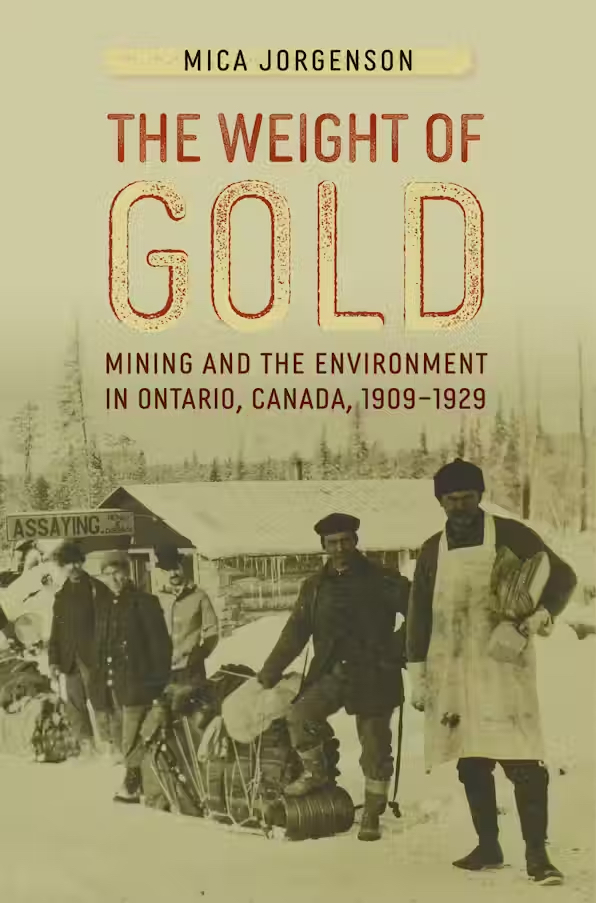 Bokomslag: "The Weight of Gold" av Mica Jorgenson