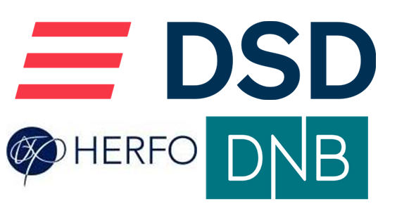 DSD DNB HERFO logoer