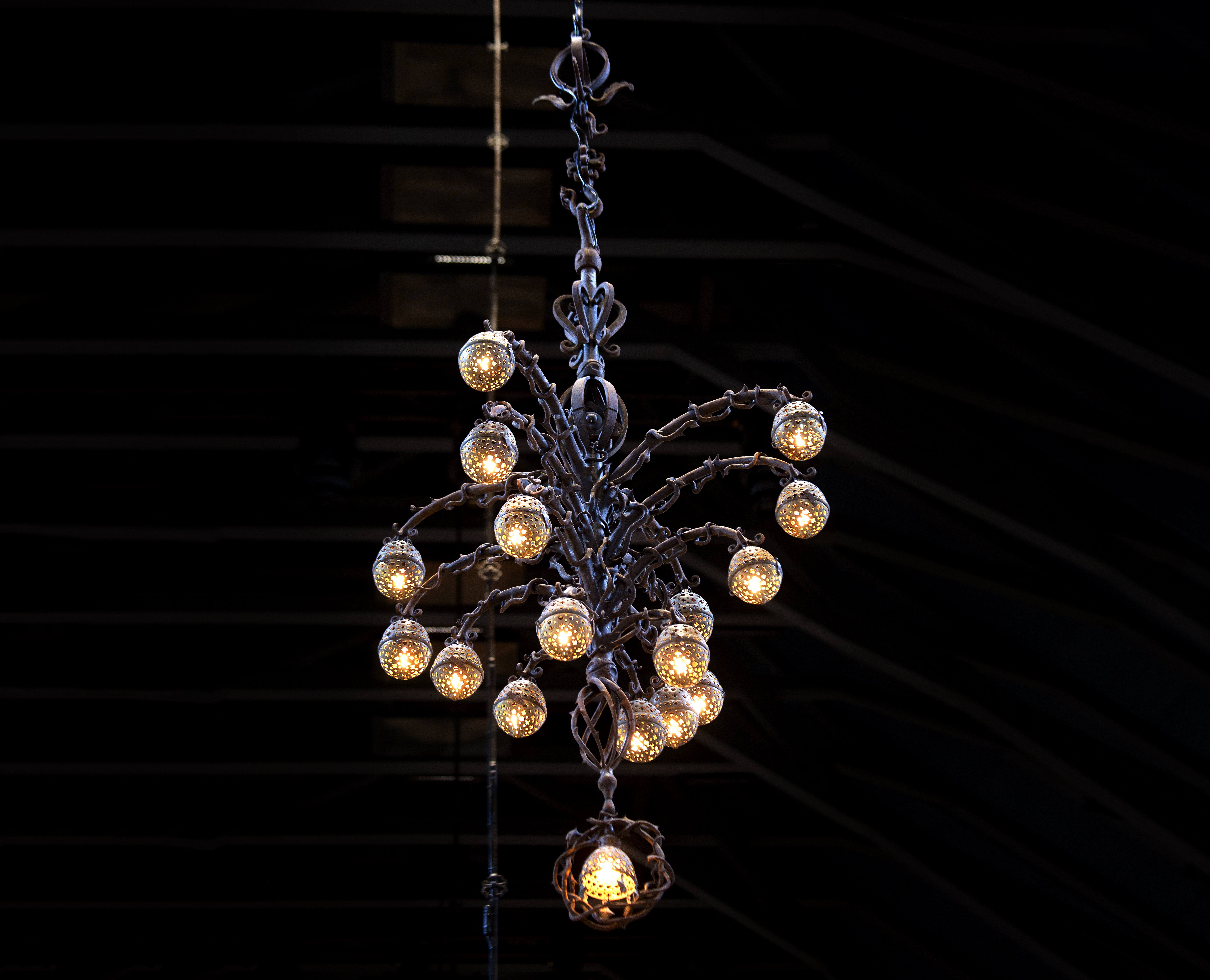 Lampe i domkirken