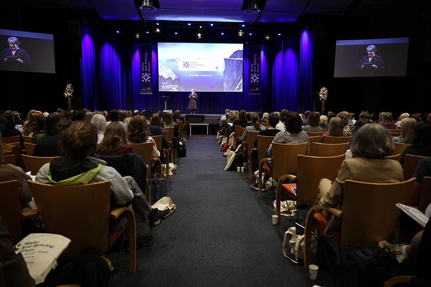 Fullsatt sal. Mastrafjorden Stavanger Forum. 