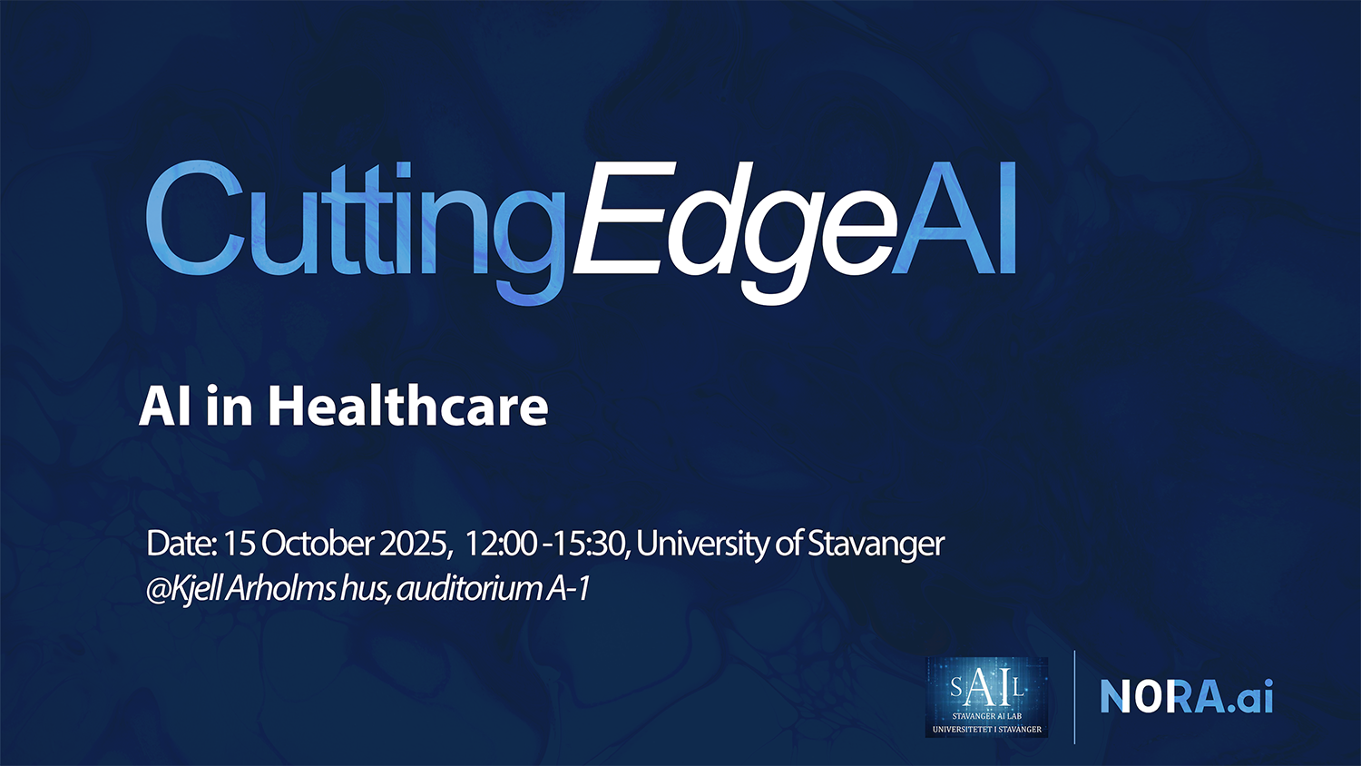 AI in healthcare-plakat