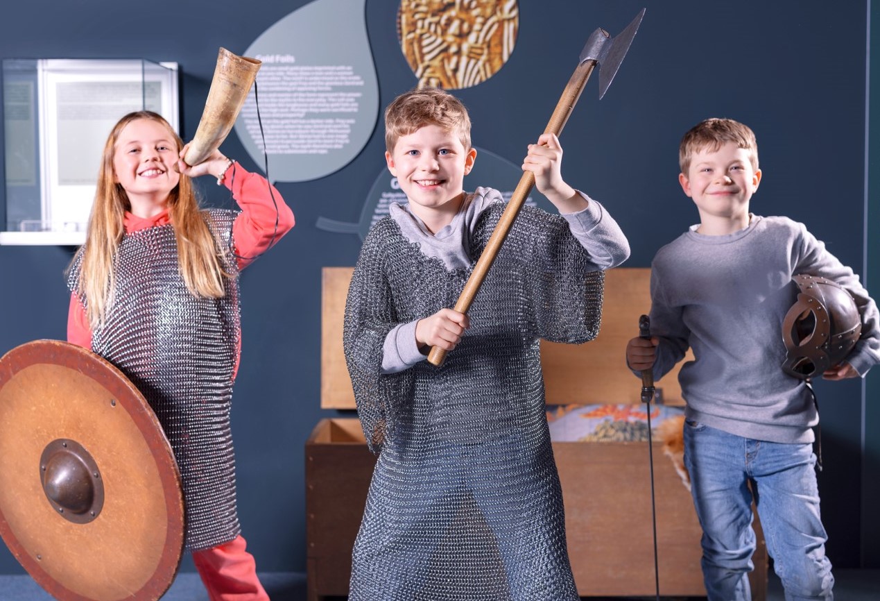 Vikingbarn. Foto Elisabeth Tønnessen