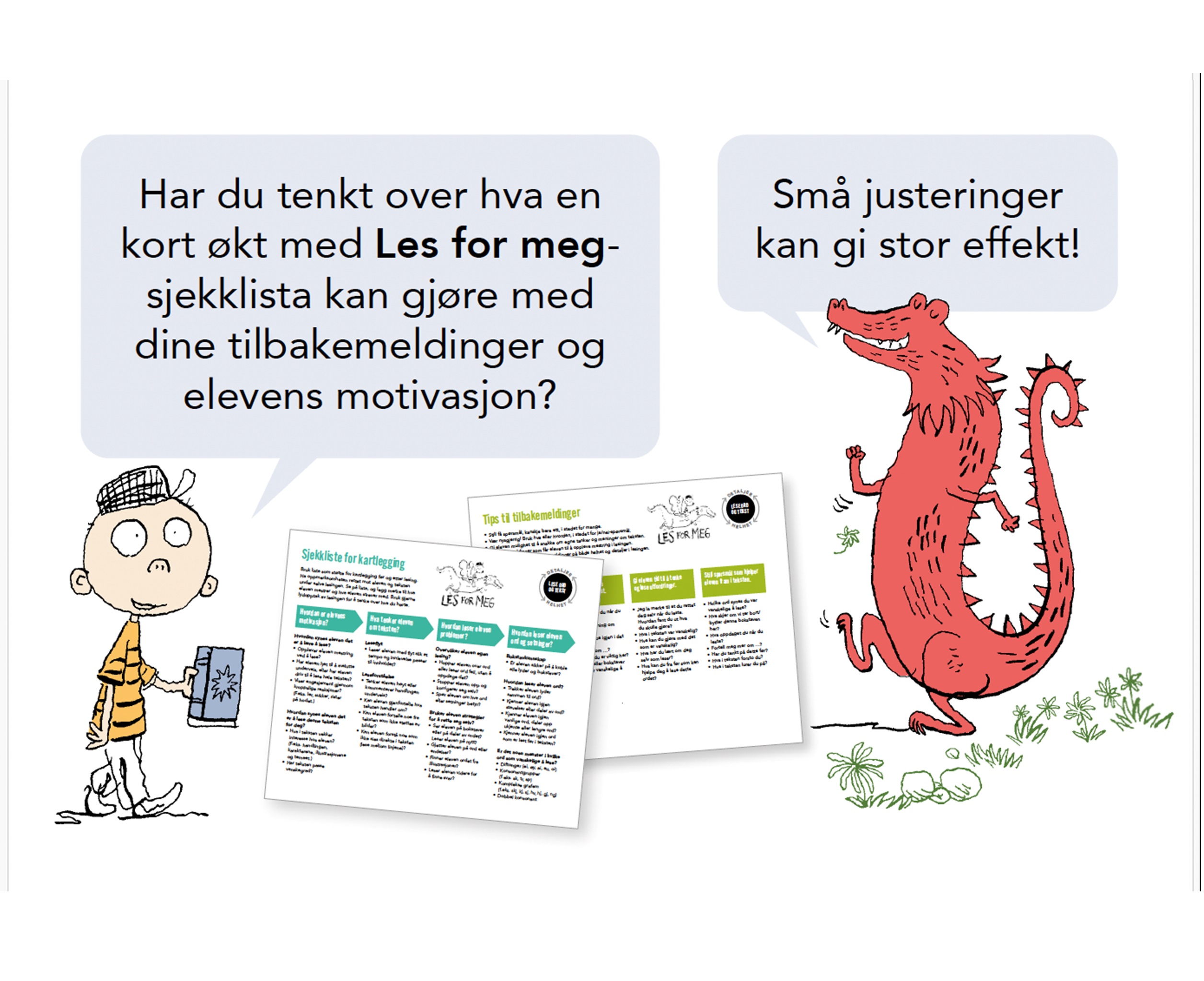 les for meg sjekkliste