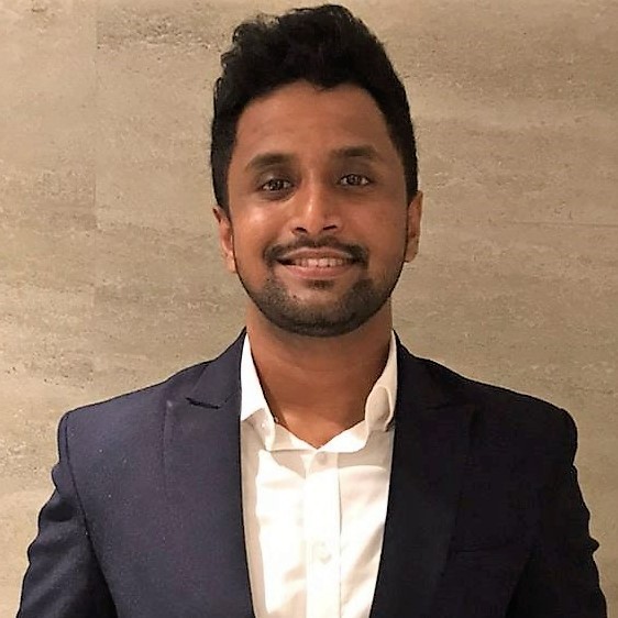 Portrett av Madushan Fernando