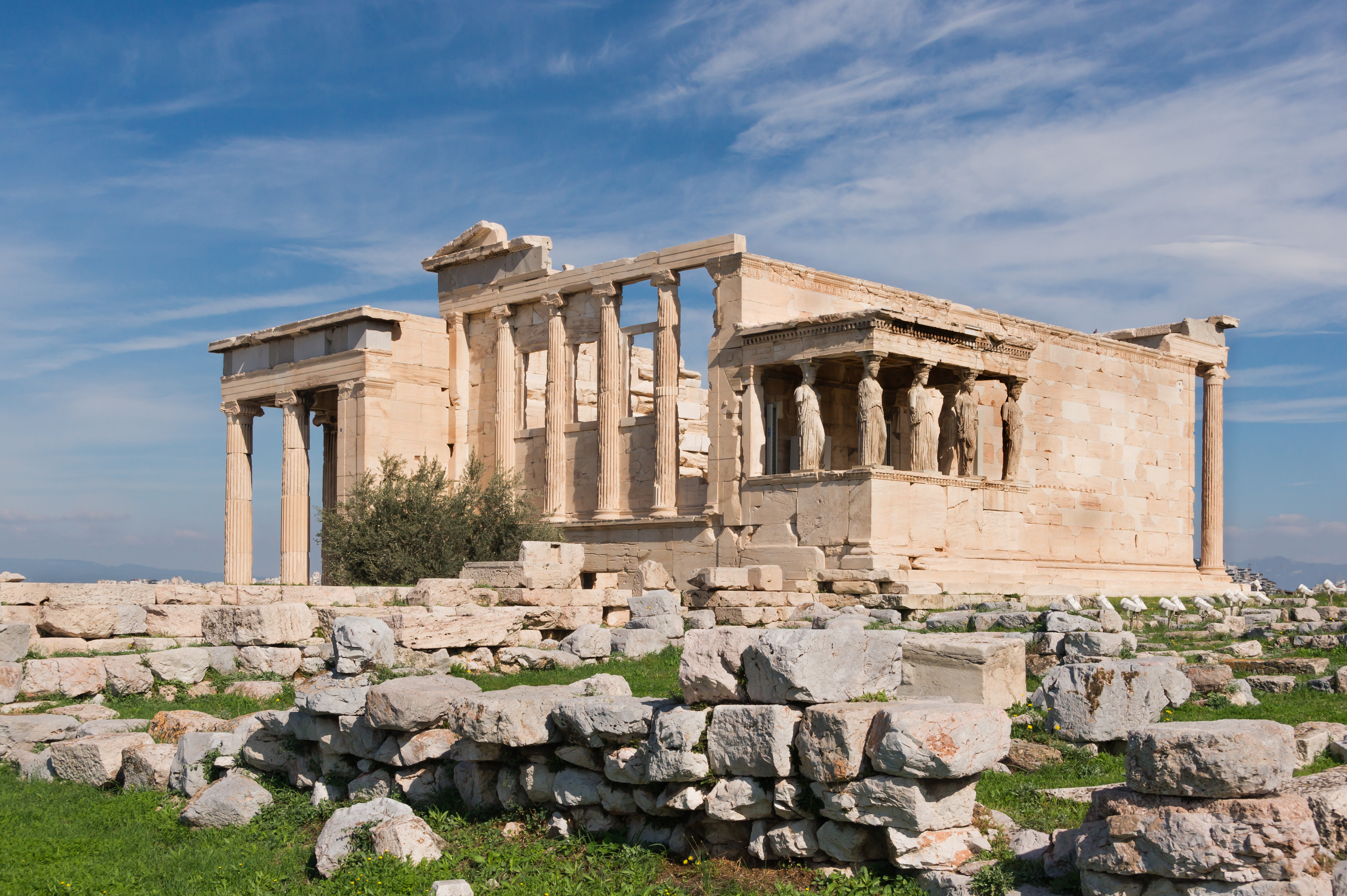 Bilde av Akropolis i Athen.