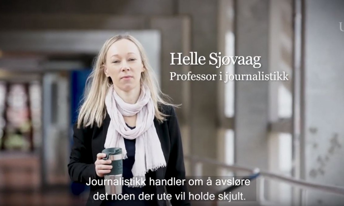 Helle Sjåvaag, professor i journalistikk