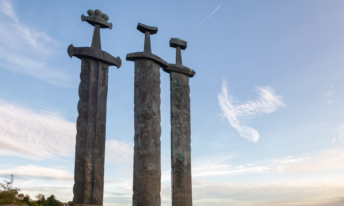 Sverd i fjell, Hafrsfjord