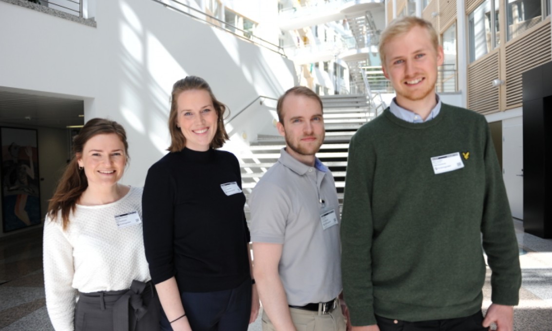 Tidewave: Nina Fagerheim Åmodt (f.v.), Elen Haugs Langvik, Andreas Smith og Bjørn Lorentzen