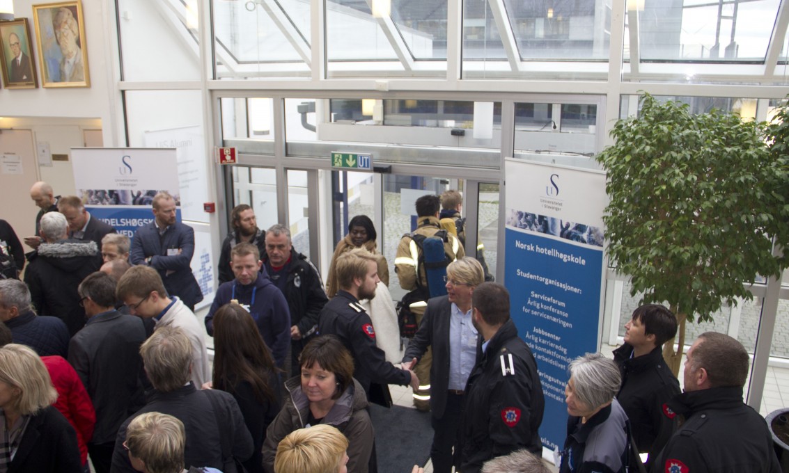 Beredskapskonferanse på UiS 13. november 2014 i Ellen og Axel Lunds hus. Foto: Silje Stangeland