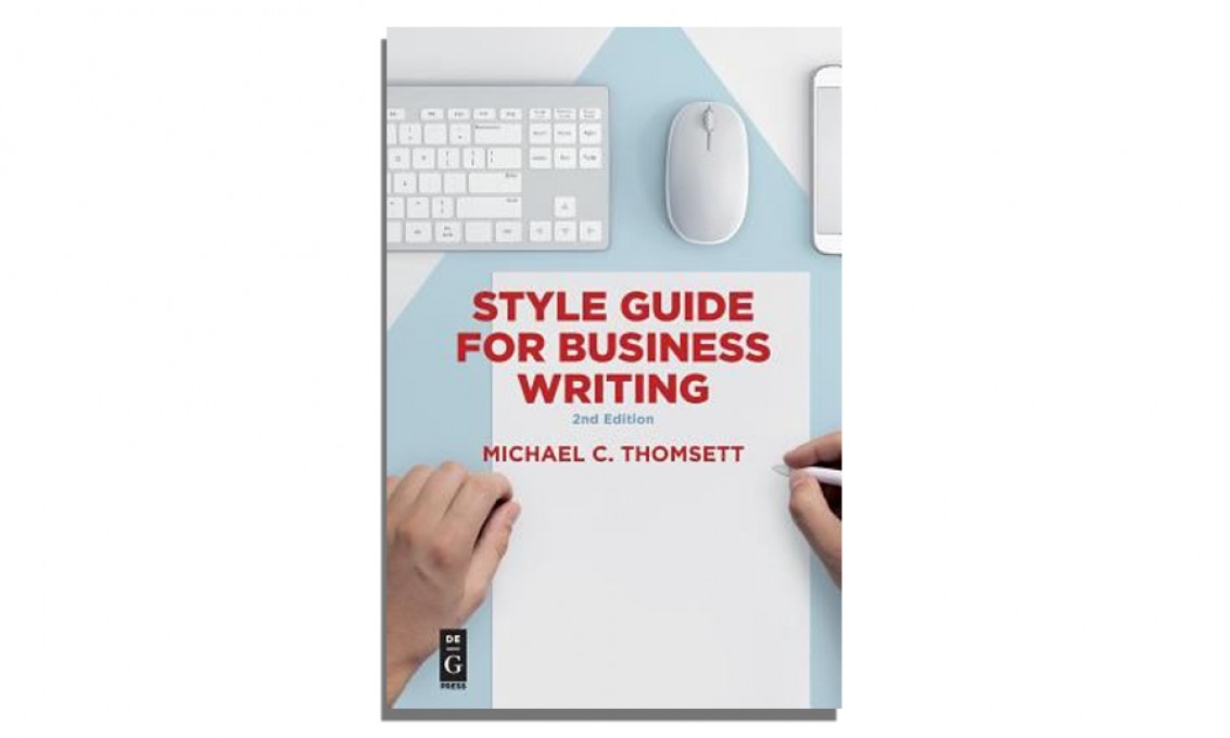 Style guide for business writing book cover
