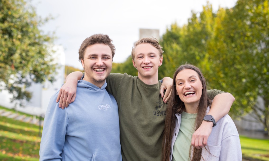 Medlemmer av studentorganisasjonen