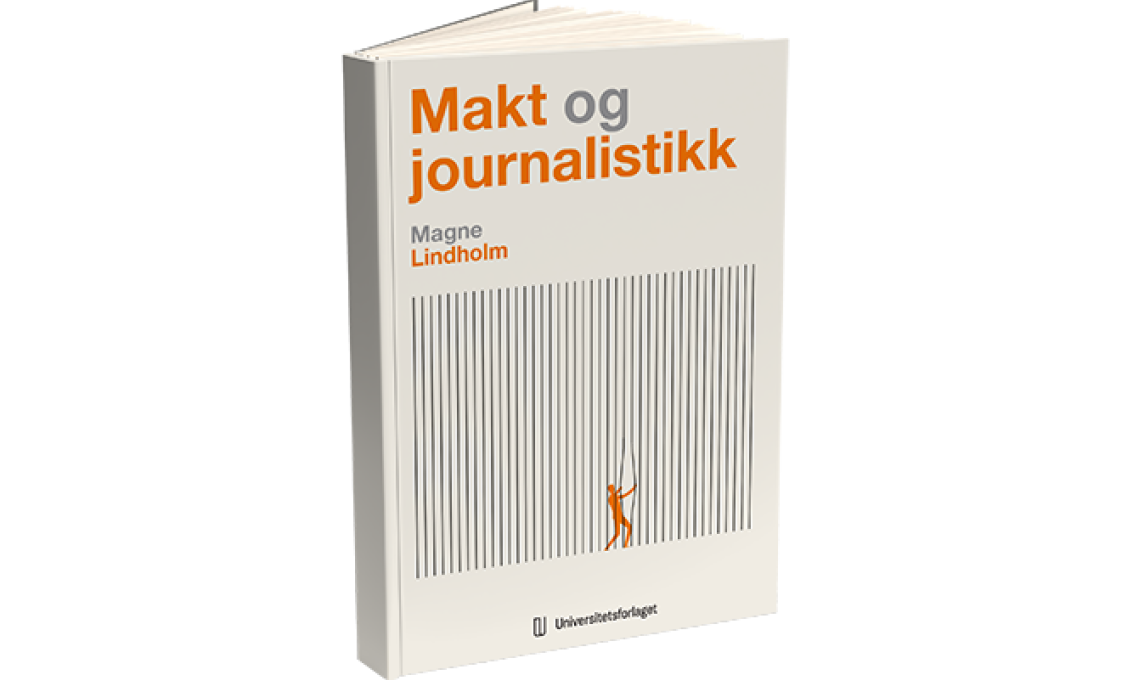 Lindholm, M., 2022. Makt og journalistikk bok cover