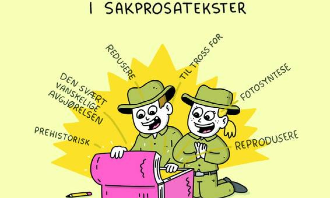 Hefte: Å pakka ut språk og innhald i sakprosatekster