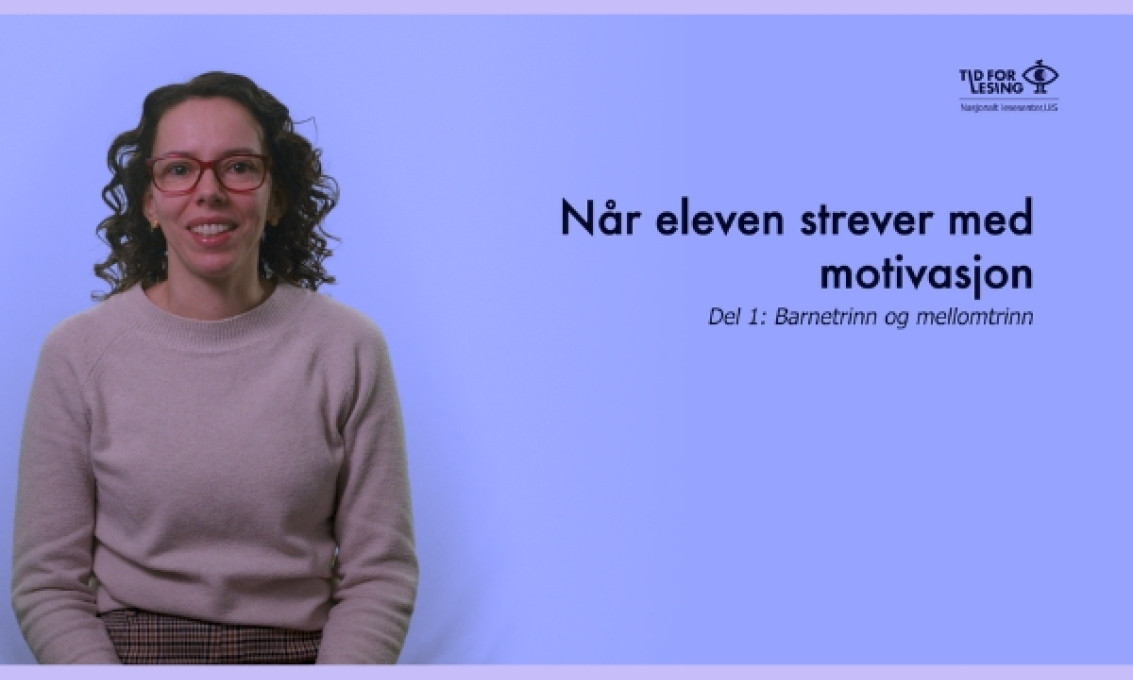 Når eleven strever med motivasjon