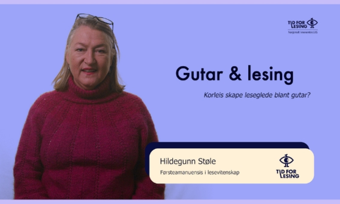 Gutar og lesing