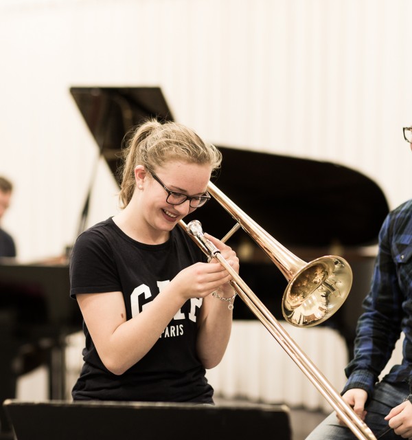 Jazzskolen drives av studenter som tar PPU i skapende og utøvende kunstfag. Foto: Morten Berentsen
