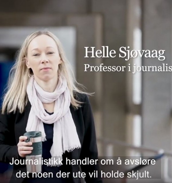 Helle Sjåvaag, professor i journalistikk