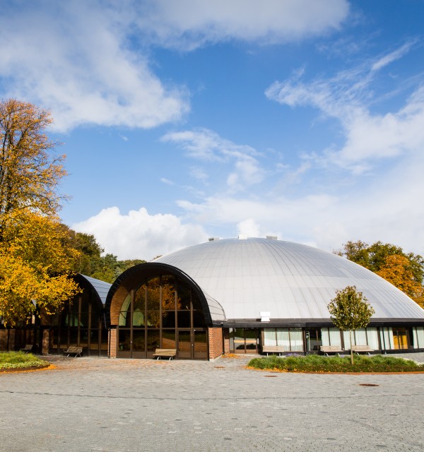 Kuppelhallen i Bjergstedparken. Foto: Marius Vervik