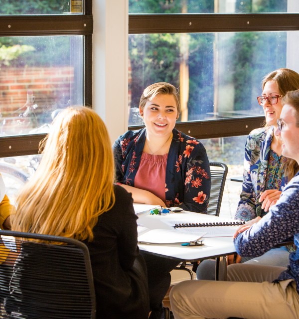 Studenter ved Fakultet for utøvende kunstfag. Foto: Marius Vervik, 2018