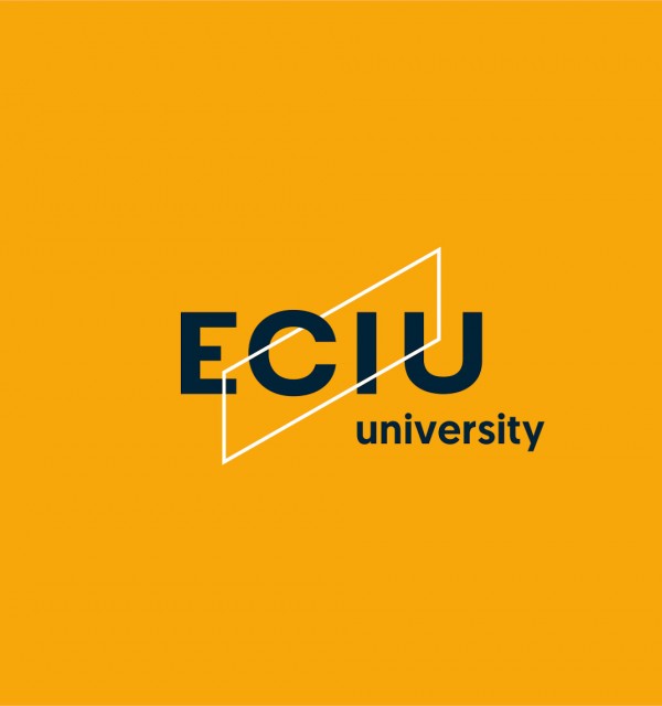 ECIU University logo on yellow background