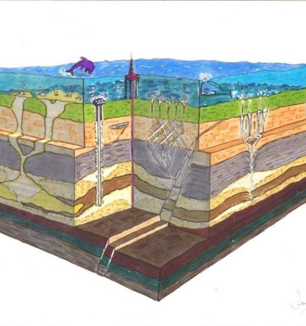 Reservoir utilization for energy transition​, illustration