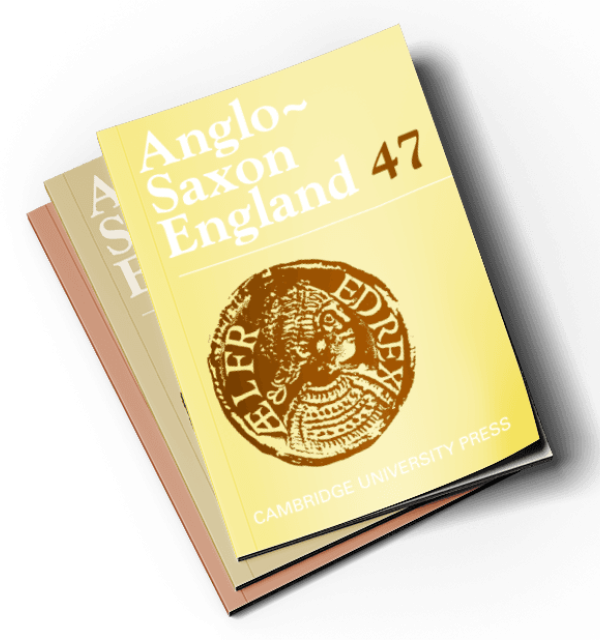 Anglo-Saxon England journal cover