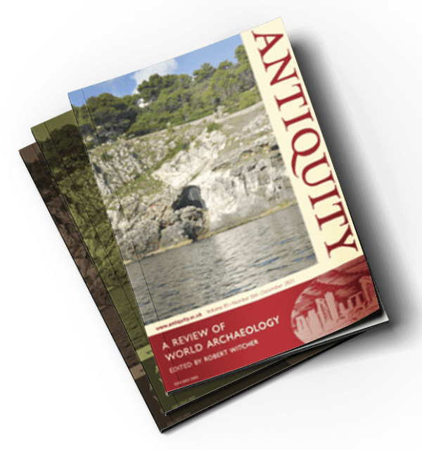 Antiquity tidsskrift omslag
