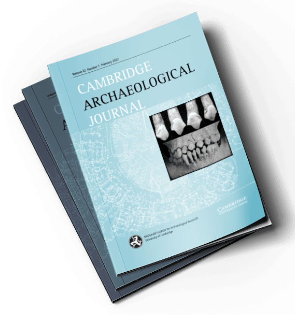 Cambridge archaeological journal cover