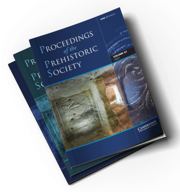 Proceedings of the Prehistoric Society cover