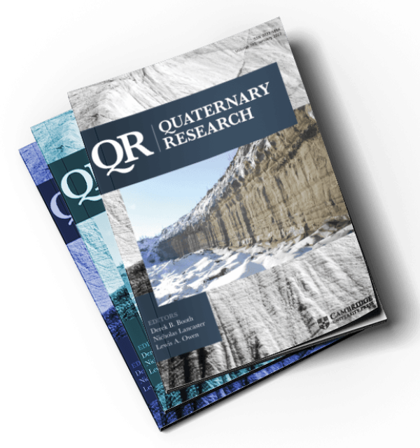 Quaternary research cover