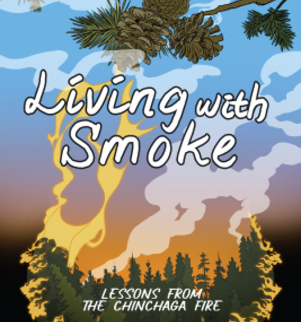 Bokomslag: Living With Smoke av Mica Jorgensen