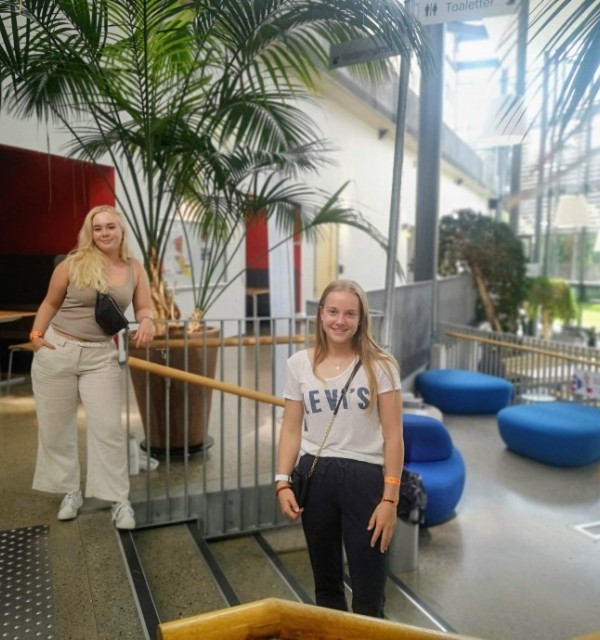Psykologistudetner på campus