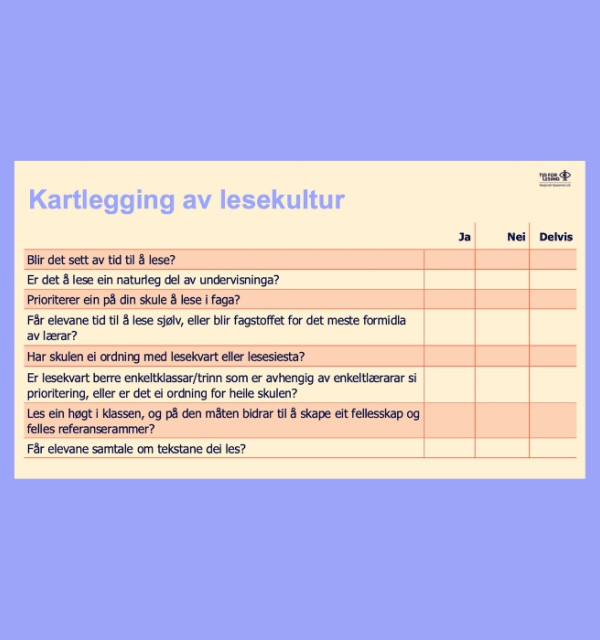 Kartleggingsskjema