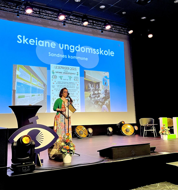 Skeiane ungdomsskole vinner årets lesepris